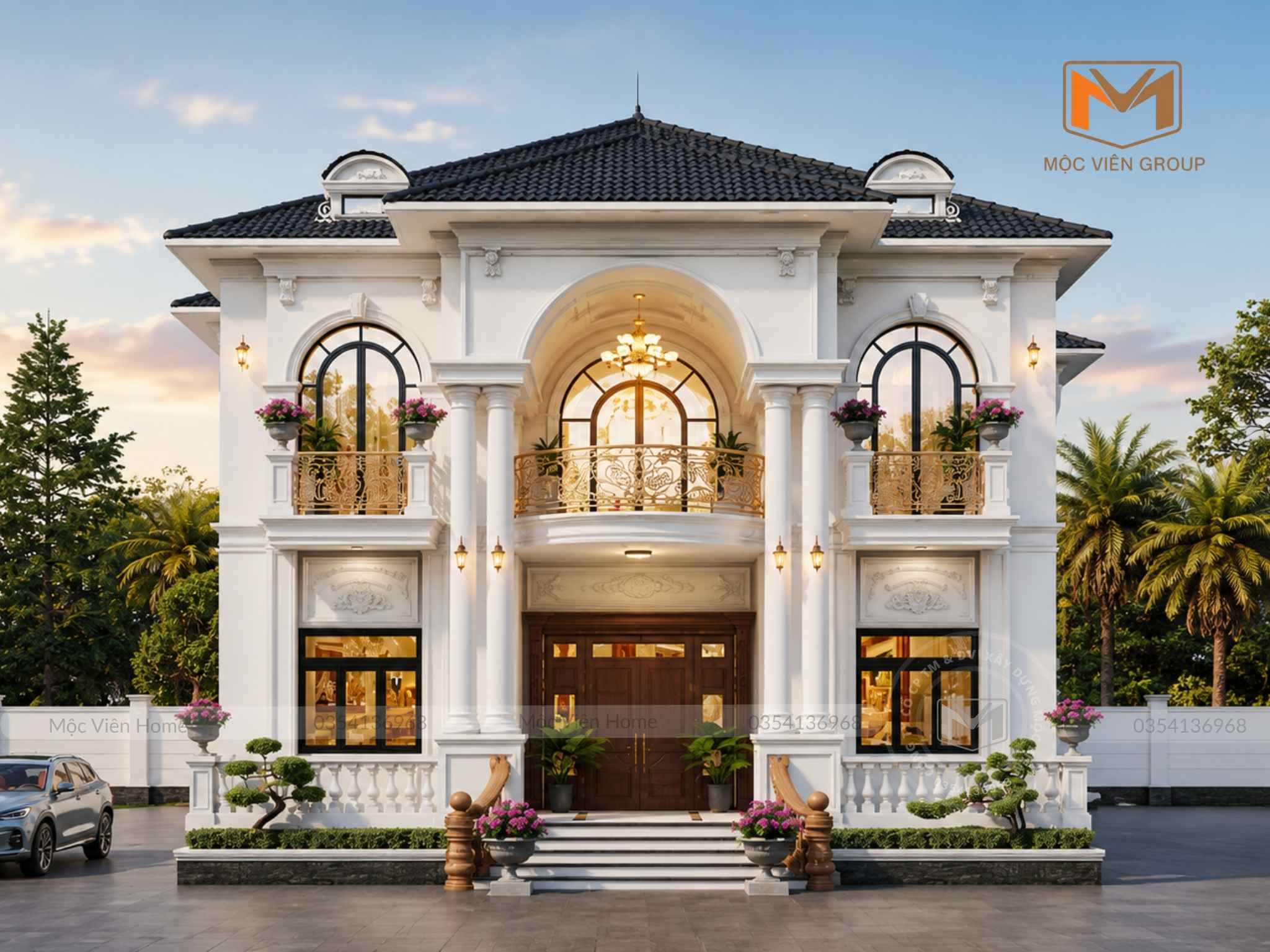 Thiết kế villa hiện đại tại Nghệ An