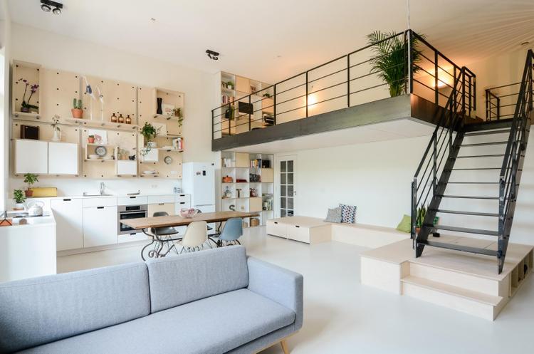 Một mẫu nhà cấp 4 có gác lửng