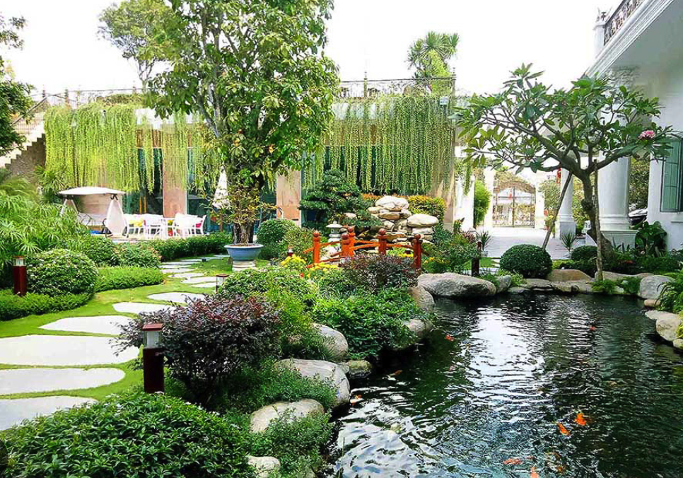 Thi Công Thiết Kế Cảnh Quan Hạnh Phúc Xanh